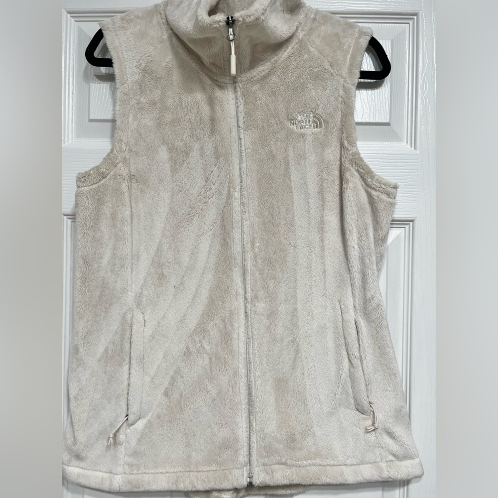 North Face velour vest